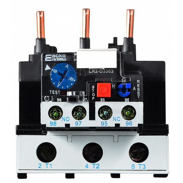 Тепловое реле Аско-Укрем PT 3363 63,0-80,0А LR2-D3363 (A0040060022) - фото №2