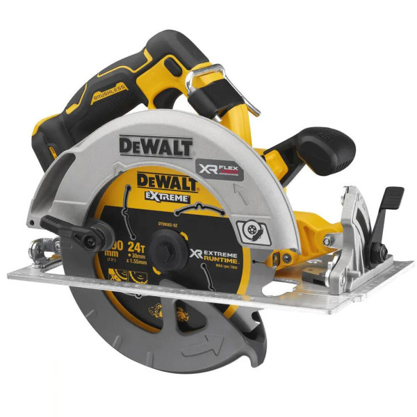 Акумуляторна дискова пила безщіткова DeWALT DCS573NT FLEXVOLT ADVANTAGE XR Li-lon 18В Ø190х30мм 5500об/хв - фото №1