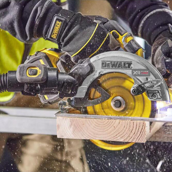 Акумуляторна дискова пила безщіткова DeWALT DCS573NT FLEXVOLT ADVANTAGE XR Li-lon 18В Ø190х30мм 5500об/хв - фото №10