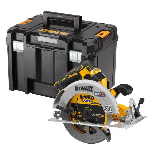 Акумуляторна дискова пила безщіткова DeWALT DCS573NT FLEXVOLT ADVANTAGE XR Li-lon 18В Ø190х30мм 5500об/хв - фото №2