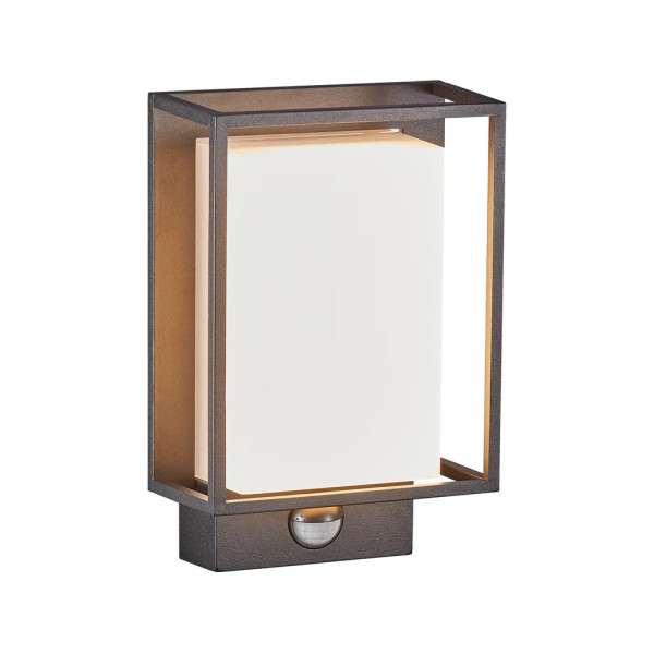 Вуличний світильник з датчиком руху Nordlux 49051503 Nestor Sensor LED 1x8W 2700K 550Lm IP44 чорний - фото №4