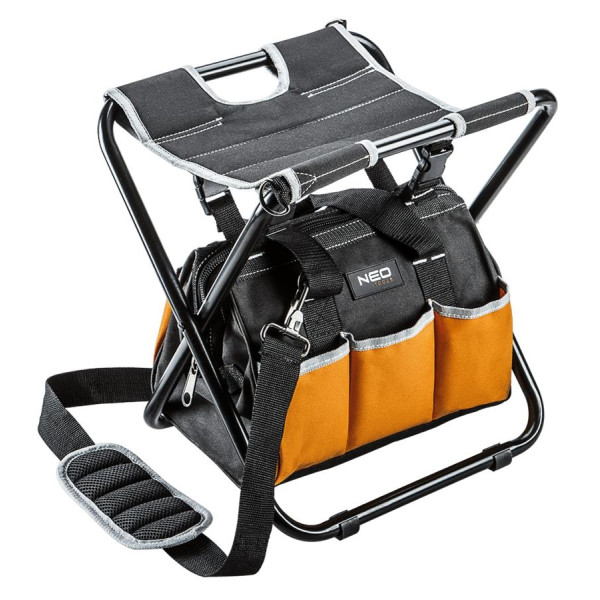 Складной табурет с монтерский сумкой Neo Tools 84-306