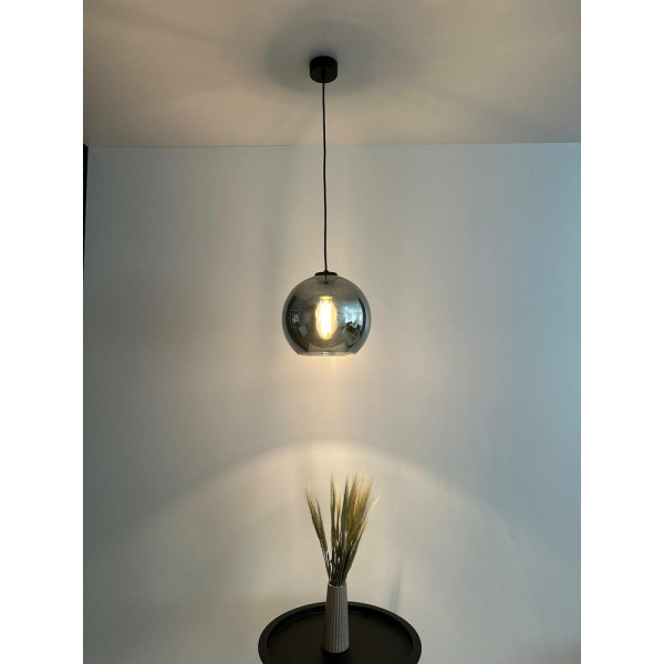 Подвесной светильник, люстра Nowodvorski 9060 Polaris E27 1x60W IP20 Siver - фото №3