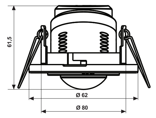 Датчик движения Аско-Укрем ДР-45А белый (A0220010013) - фото №5