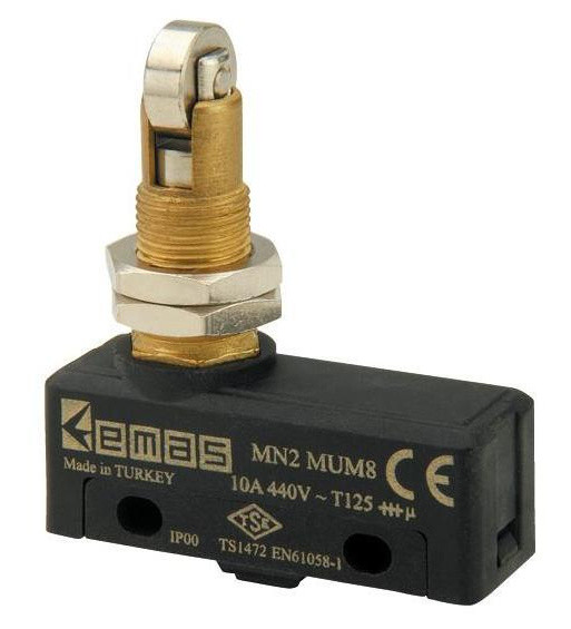 Конечный мини выключатель под пайку EMAS MN2MUM8