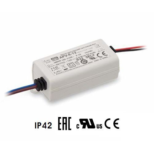Блок питания Mean Well 8W DC12V IP42 (APV-8-12)