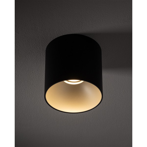 Точечный светильник Nowodvorski 8223 Point Tone GU10 1x10W IP20 черный - фото №1