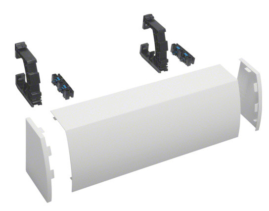 Комплект Hager FZ442N для ввода кабельных каналов в щиты Univers