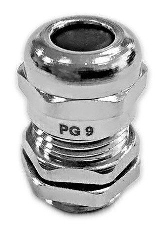 Латунный сальник TNSy PG9 Ø4-8мм IP65 (TNSy5501101)