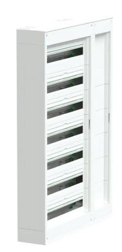 Щит навесной Schneider Electric PrismaSeT S LVSSD724 с распределительным каналом 7 рядов 24 модуля - фото №1