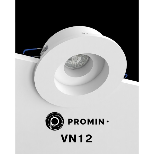 Точковий світильник Promin Glory M VN12 GU10/GU5.3 1x10W IP20 Wh - фото №1