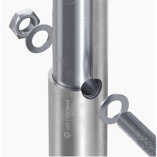 Блискавкоприймач Leo Lightman для ESE 3м Ni (425303) - фото №2