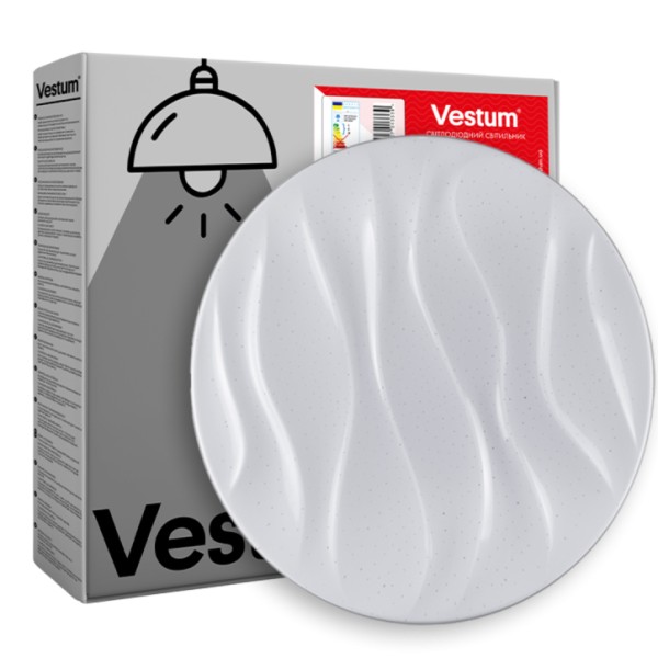 Светильник Vestum DUNE звездное небо 20Вт 340x55мм 4000К - фото №1