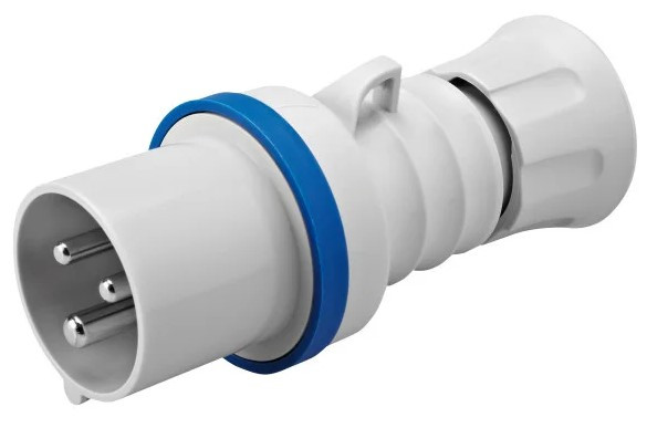 Переносна вилка GEWISS IP44 2P+E 32A 230В (GW60015H)