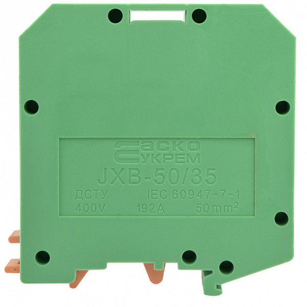Клеммник Аско-Укрем JXB 50/35 зеленый (A0130010029) - фото №2