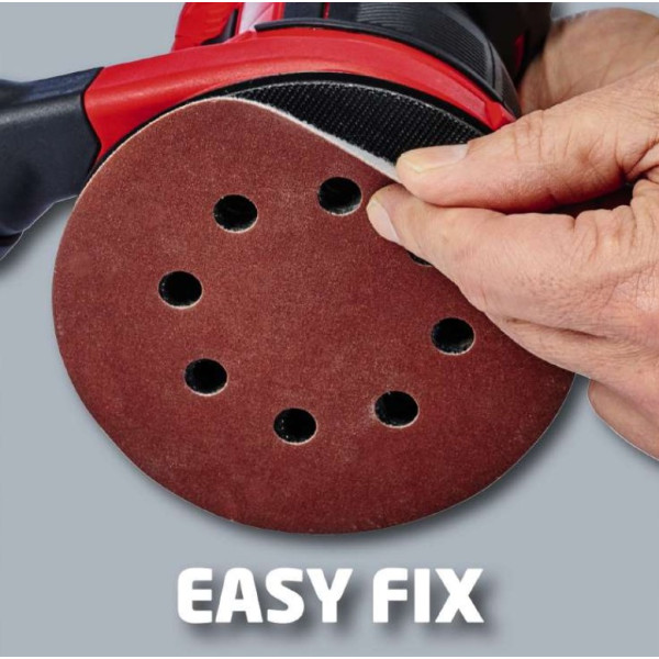 Ексцентрикова шліфувальна машина Einhell TE-RS 18 Li-Solo (4462010) - фото №8