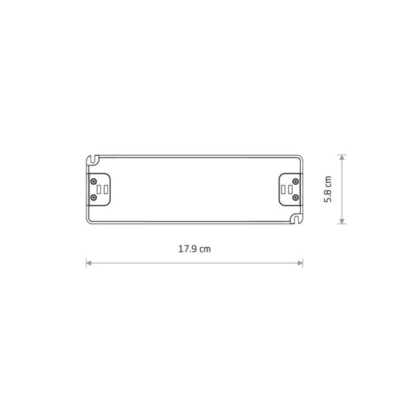Блок живлення Nowodvorski 11874 NANO-LVM 24V 150W IP20 для трекової системи білий - фото №1