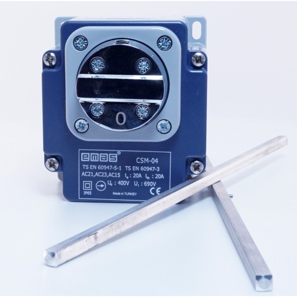 Перехресний кінцевий вимикач EMAS CSM04 - фото №1