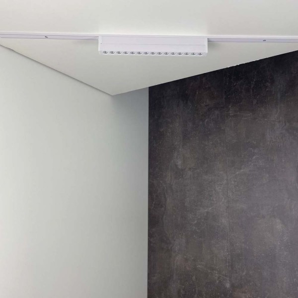 Магнітний трековий світильник UST-GR 18W 4000K 48V IP20 білий Violux ( 320013 ) - фото №4