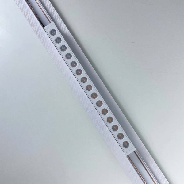 Магнітний трековий світильник UST-GR 18W 4000K 48V IP20 білий Violux ( 320013 ) - фото №7