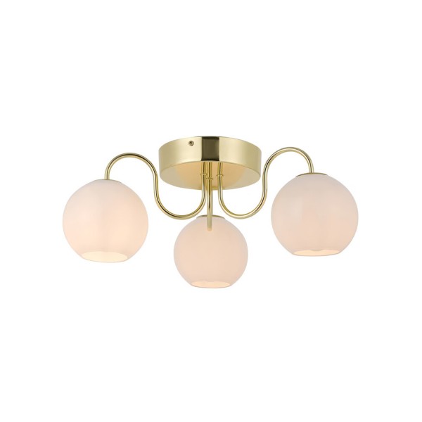 Люстра Nordlux 2312506035 Franca E14 3x40W IP20 латунна - фото №3