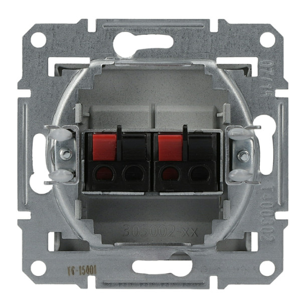 Аудіорозетка без рамки антрацит Asfora, EPH5700171 - фото №4