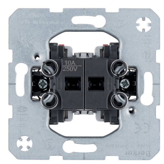 Кнопка одноклавішна 1НВ (механізм) 10АХ/250В Berker