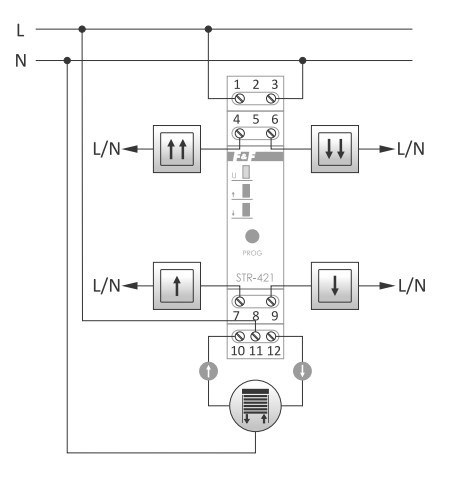 Бездротове реле керування F&F STR-421 230В AC АC-3 1,5А - фото №5