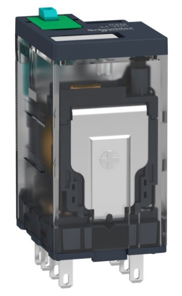 Миниатюрное реле Schneider Electric RXM2AB1BD 2CO 24В - фото №1