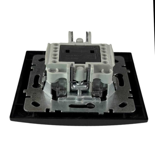 Выключатель Nilson Touran черный мат 3кл ( 24381066 ) - фото №2