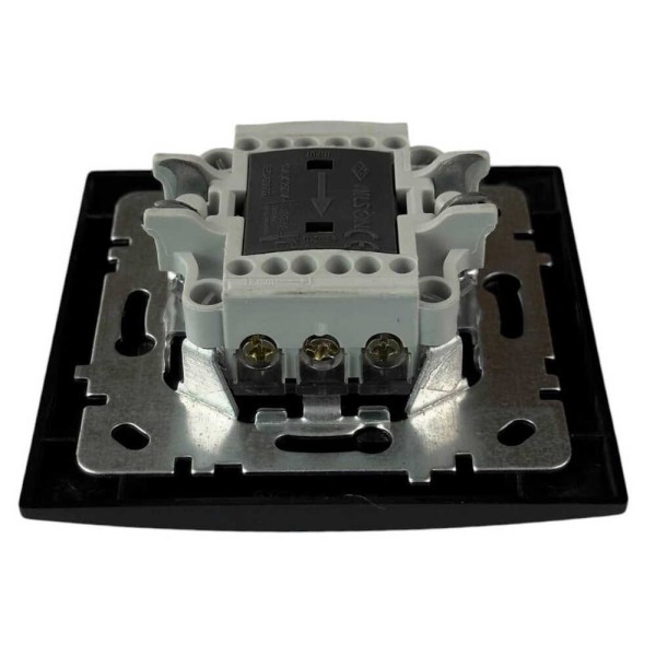 Выключатель Nilson Touran черный мат 3кл ( 24381066 ) - фото №3