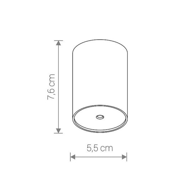 Основание Nowodvorski 8551 Cameleon Canopy E 10W IP20 Wh - фото №1
