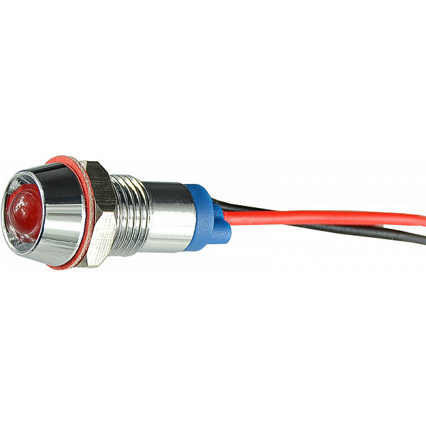 Сигнальна арматура Аско-Укрем AС22C-8 24В AC/DC червона (A0140030213)