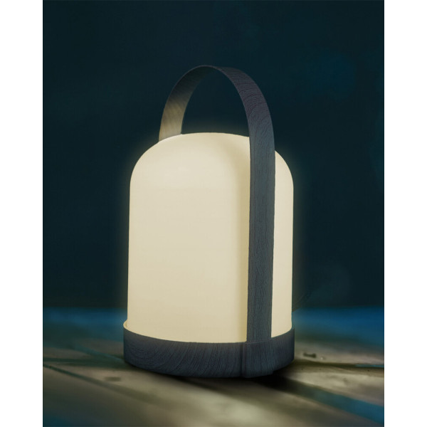 Настольная лампа на батарейках Goldlux 330642 Minorka LED 1x0.3W 3000К+RGB IP20 белая - фото №4