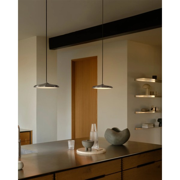 Подвесной светильник, люстра Nordlux 2420203034 Artist LED 1x14W 3000K 1000Lm IP20 серебристый - фото №1