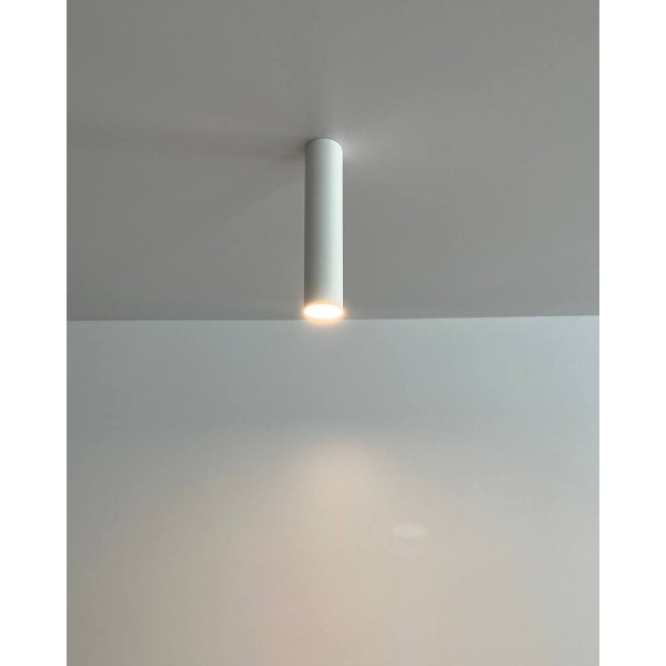 Точковий світильник Nowodvorski 10734 Fourty GU10 1x10W IP20 білий - фото №1