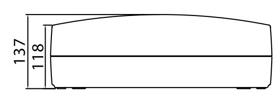 Настінний щит 18 мод. з дверцятами RAL9001 Ram Base, DKC - фото №1