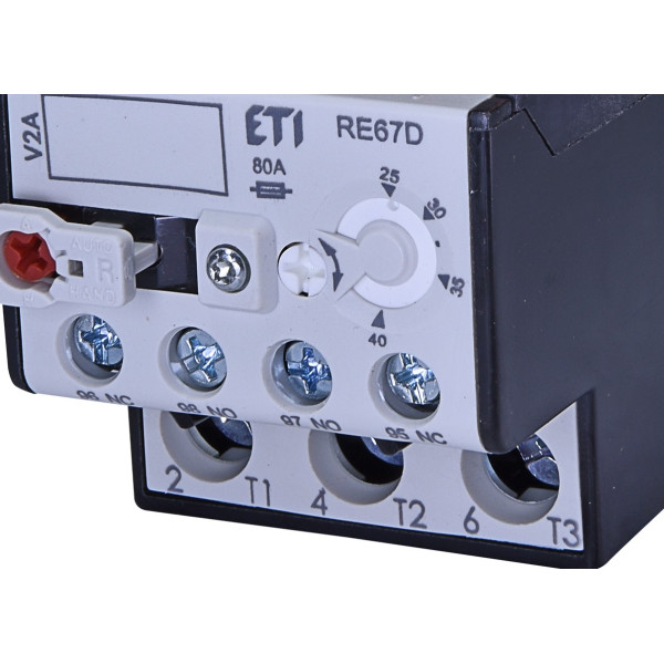 Тепловое реле ETI 004643415 RE 67.1D-40 (25-40A) для CEM32...40 - фото №1