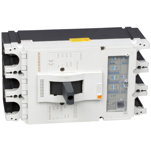 Автоматичний вимикач в литому корпусі VE типу Schrack MZ340333 70кА 400А 3P з електричним розчепювачем та відстроченням часу - фото №1