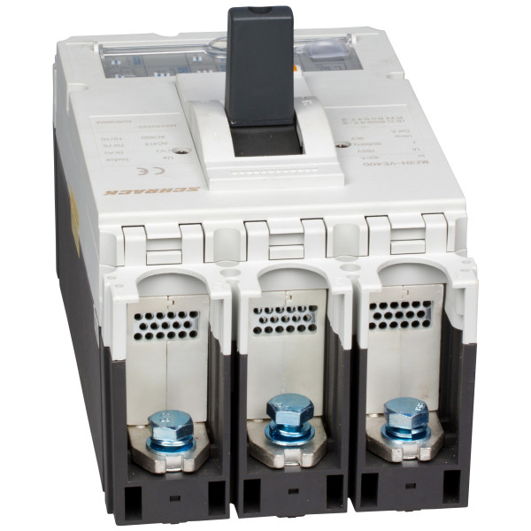 Автоматичний вимикач в литому корпусі VE типу Schrack MZ340333 70кА 400А 3P з електричним розчепювачем та відстроченням часу - фото №3