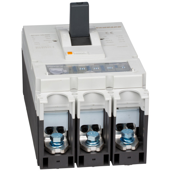 Автоматичний вимикач в литому корпусі VE типу Schrack MZ340333 70кА 400А 3P з електричним розчепювачем та відстроченням часу - фото №5