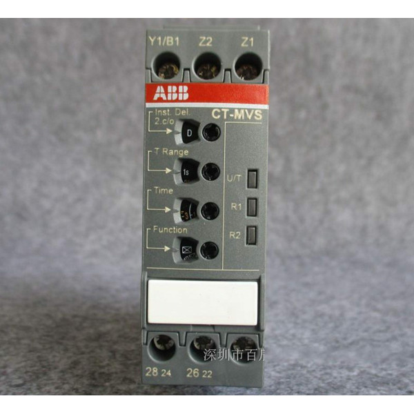 Багатофункціональне реле часу запуску зірка-трикутник CT-MVS.21S ABB - фото №2