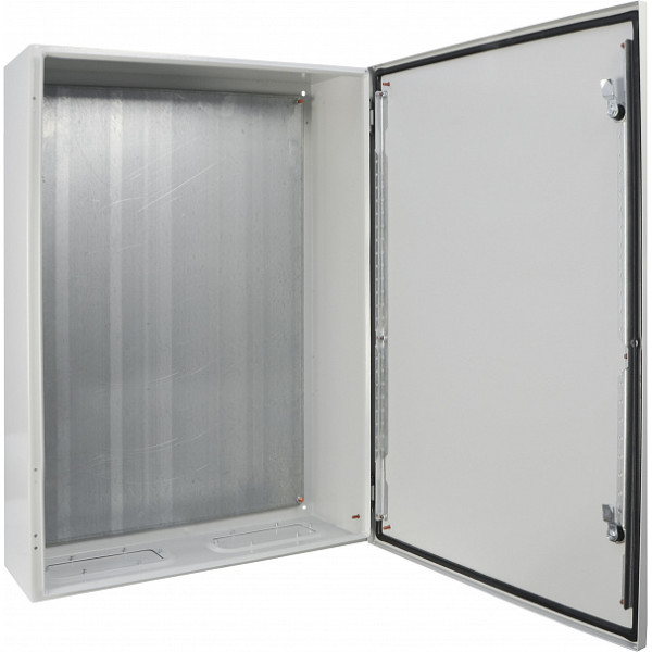 Металлический корпус Аско-Укрем Ubox с монтажной панелью 1000х650х300мм IP65 - фото №2