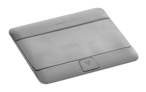 Лючок із висувним блоком Legrand 54010 3М (алюміній) - фото №1