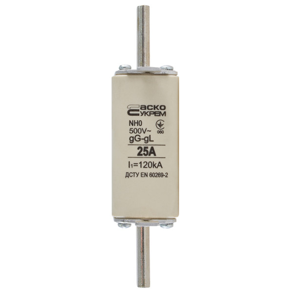 Запобіжник Аско-Укрем NH0 25A gG (A0050010018)