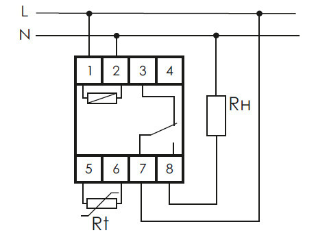 Термореле F&F РТ-821 (RT-821) - фото №5
