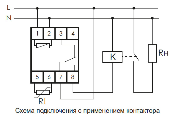 Термореле F&F РТ-821 (RT-821) - фото №6