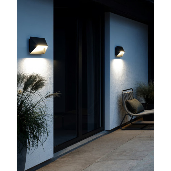 Вуличний світильник Nordlux 2218191003 Pontio GU10 2x25W IP54 чорний - фото №1