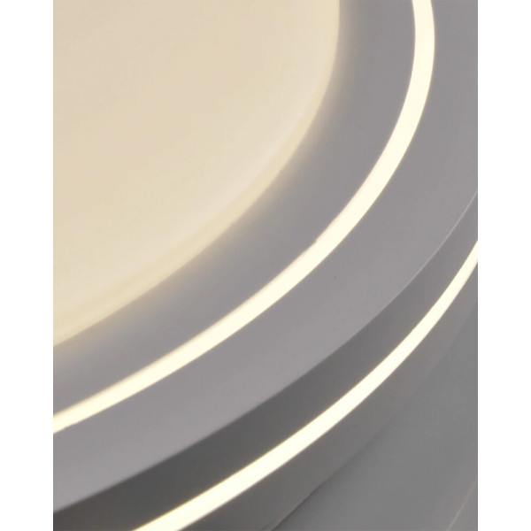 Потолочный светильник с пультом Goldlux 326652 Marian 50 Led 1x72W 3000K-6000K 8000Lm IP44 Wh - фото №3