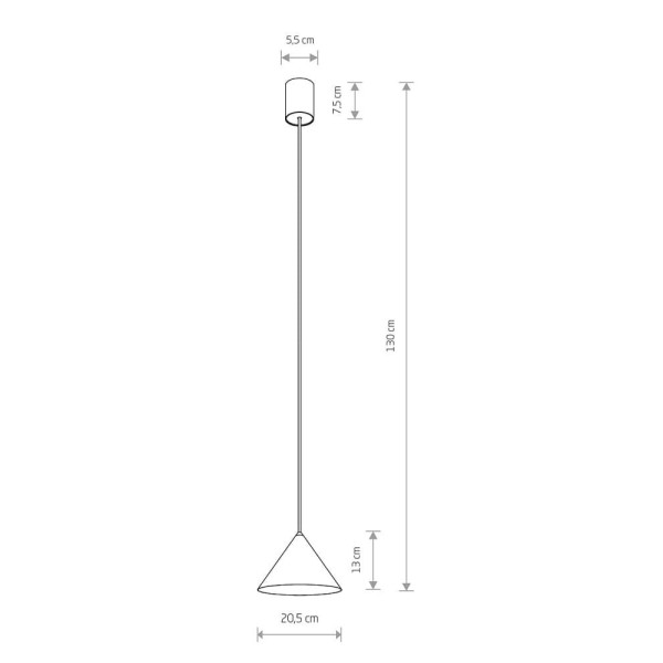 Подвесной светильник, люстра Nowodvorski 7997 Zenith S GU10 1x35W IP20 Белый - фото №1